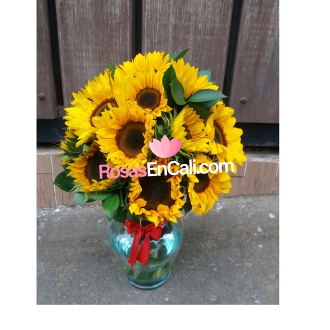 Cristal de girasoles